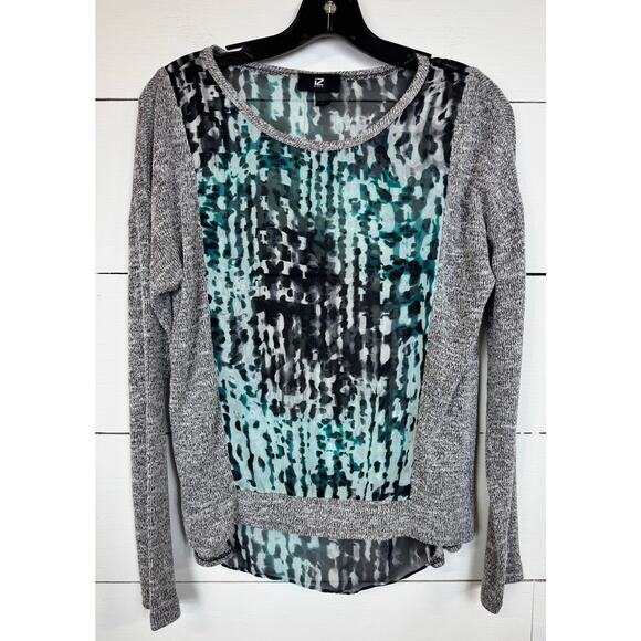 IZ Byer Long Sleeve Blouse Women's Size Large - Picture 1 of 3